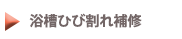 浴槽ひび割れ補修